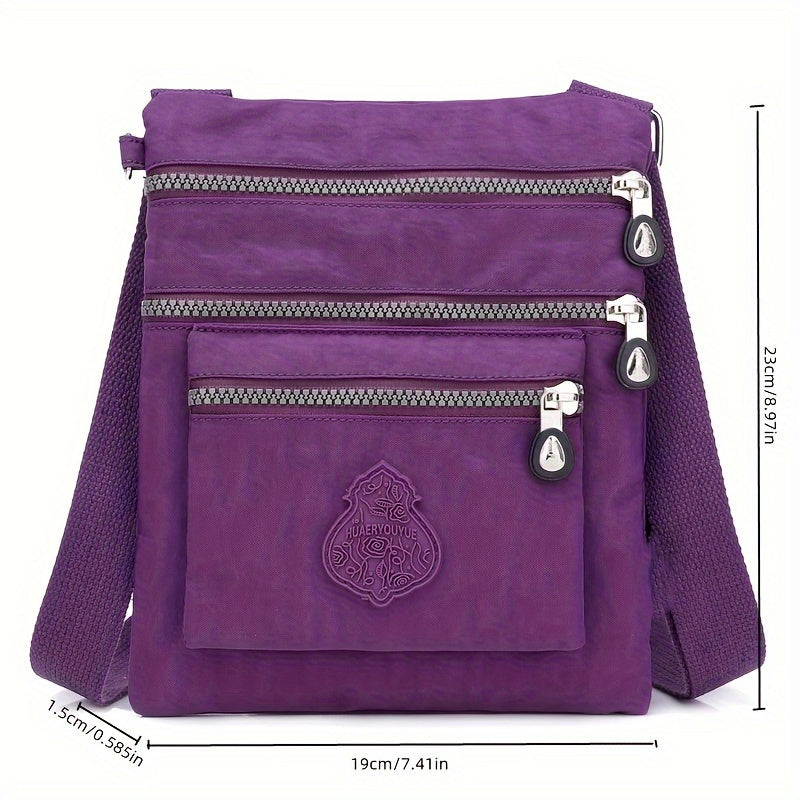 Women's Small Bag Casual Lightweight Travel Close-Fitting Coin Purse Crossbody Nylon Cloth Small Bag - Roberto Fashion House
