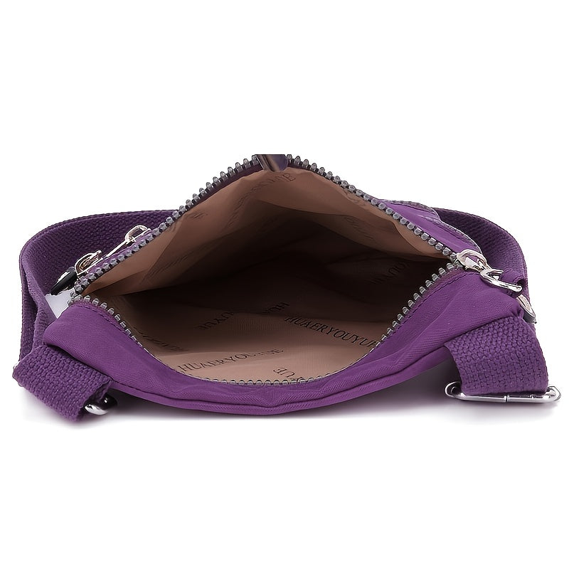 Women's Small Bag Casual Lightweight Travel Close-Fitting Coin Purse Crossbody Nylon Cloth Small Bag - Roberto Fashion House