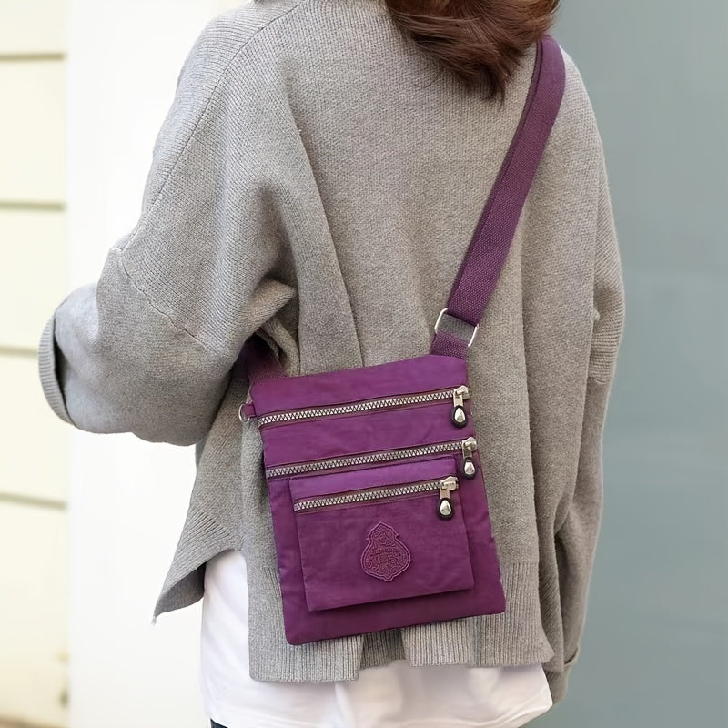 Women's Small Bag Casual Lightweight Travel Close-Fitting Coin Purse Crossbody Nylon Cloth Small Bag - Roberto Fashion House