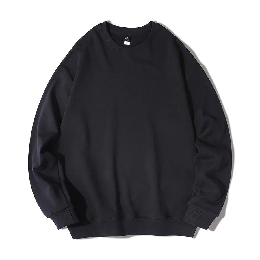 MOINWATER New Women Cotton Terry Sweatshirts Female Light Blue Hoodies Lady Casual Long Sleeve Tops for Spring Autumn MH2202
