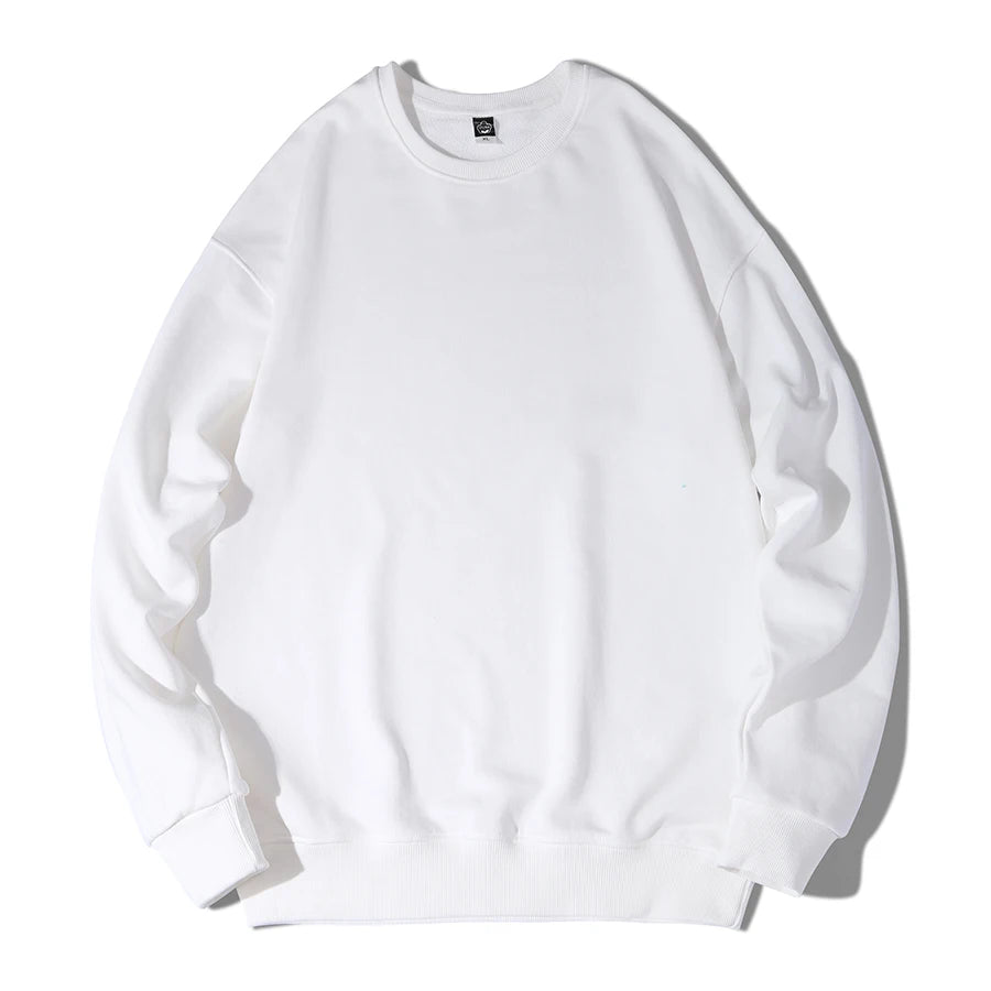 MOINWATER New Women Cotton Terry Sweatshirts Female Light Blue Hoodies Lady Casual Long Sleeve Tops for Spring Autumn MH2202