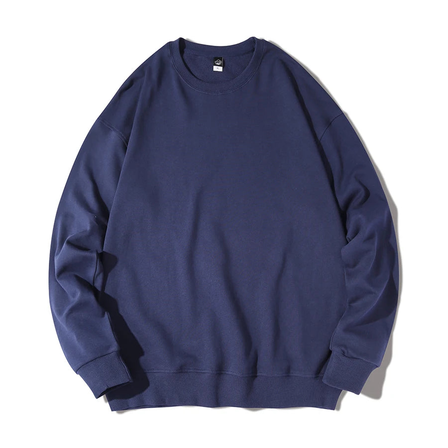 MOINWATER New Women Cotton Terry Sweatshirts Female Light Blue Hoodies Lady Casual Long Sleeve Tops for Spring Autumn MH2202