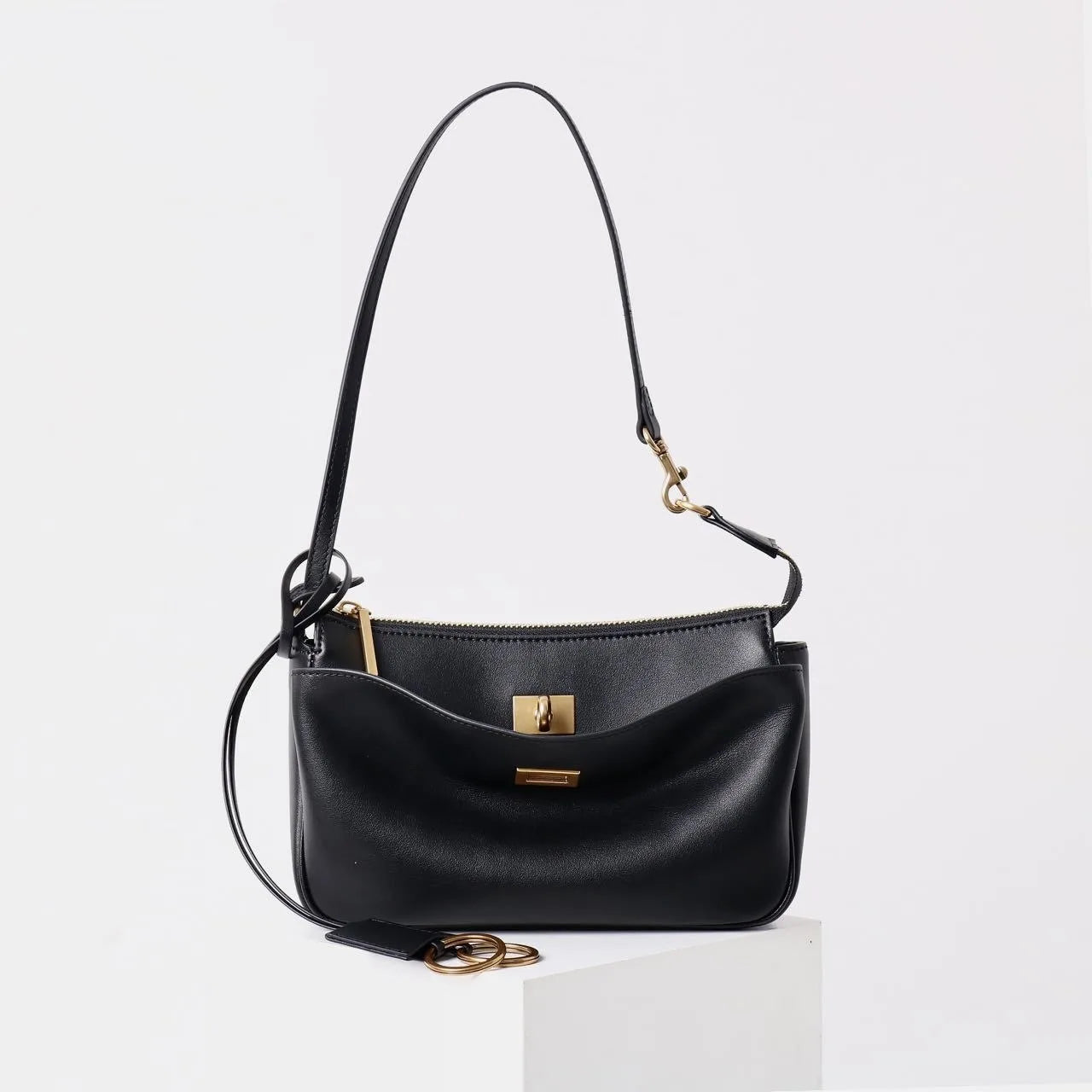 Crossbody Bags 2025 New Spring autumn women Underarm Bag High Quality Fashion Genuine Leather Shoulder Bags Women's Handbags