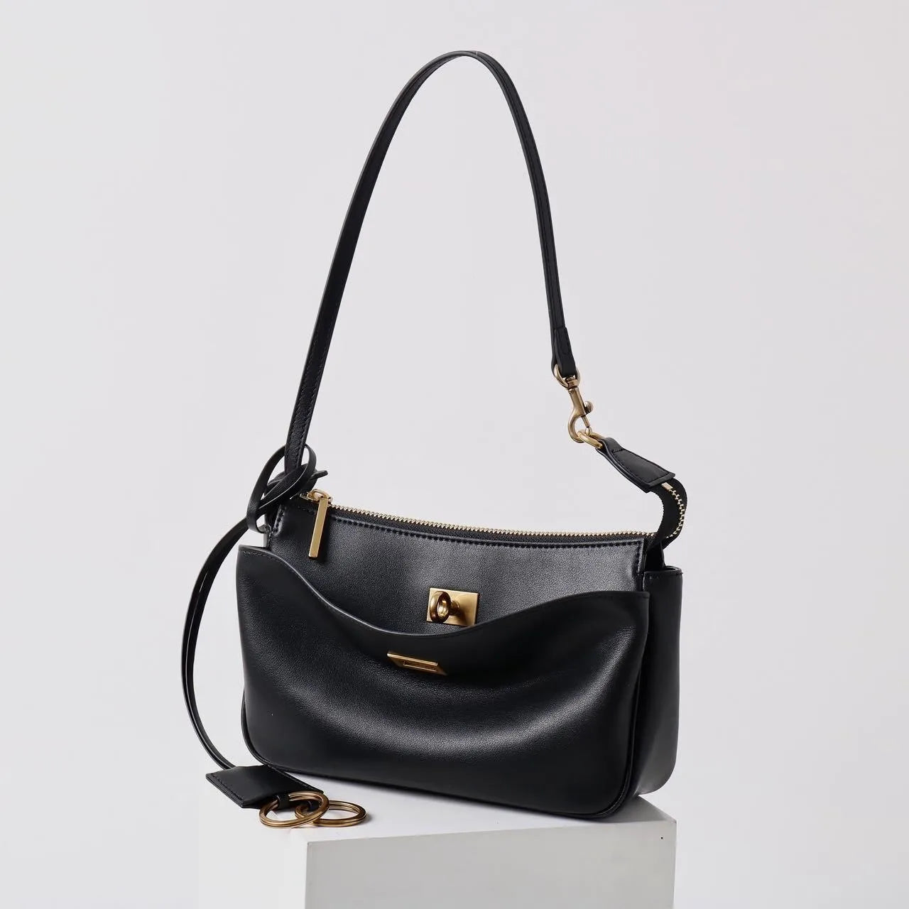 Crossbody Bags 2025 New Spring autumn women Underarm Bag High Quality Fashion Genuine Leather Shoulder Bags Women's Handbags
