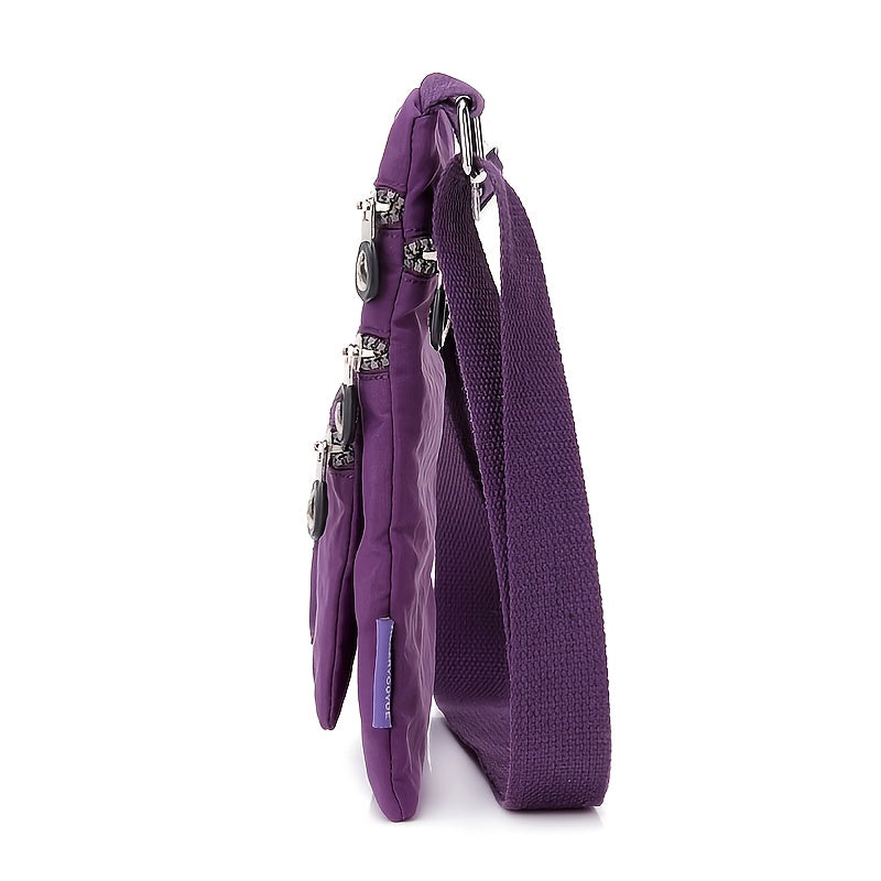 Women's Small Bag Casual Lightweight Travel Close-Fitting Coin Purse Crossbody Nylon Cloth Small Bag - Roberto Fashion House